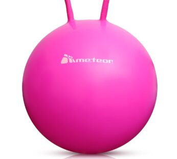 BOUNCY BALL METEOR 55 cm WITH HORN HANDLES