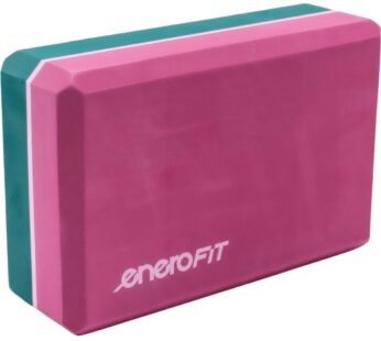 BLOCK CUBE FOR YOGA PILATES FITNESS TRICOLOR ENERO FIT