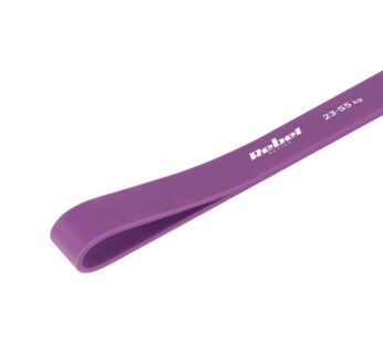 Latex exercise band – Power Band PL-4, purple 20-45 kg REBEL ACTIVE