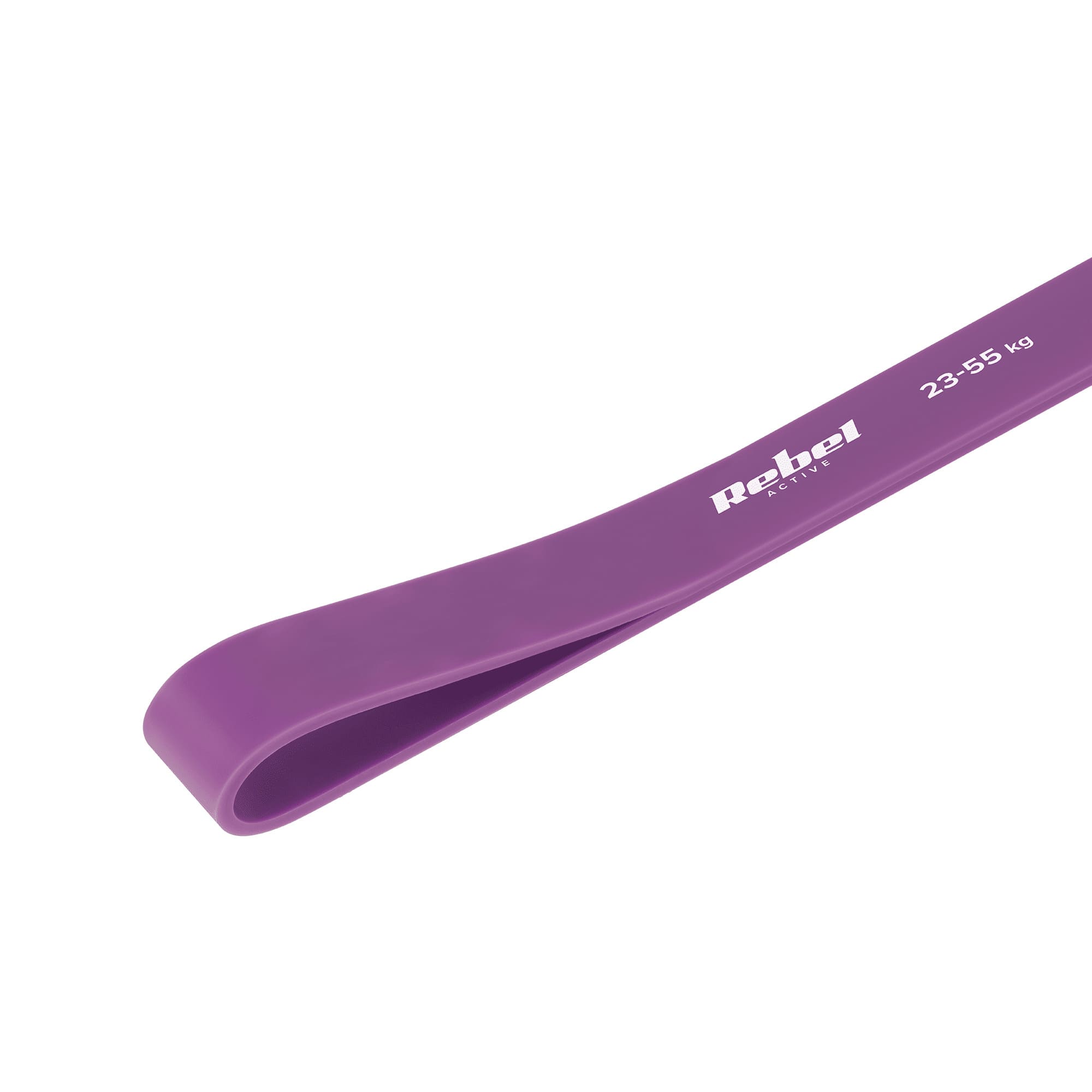 Latex exercise band - Power Band PL-4, purple 20-45 kg REBEL ACTIVE