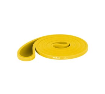 TPE exercise band – Power Band PT-1, yellow 4-7 kg REBEL ACTIVE