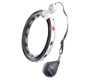 Gymnastics hoop with weight and counter HHM15 HULA HOOP BLACK MAGNETIC WITH WEIGHT + COUNTER HMS