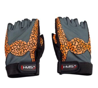 RST03 L SIZE LADY FITNESS GLOVES HMS (orange – gray)