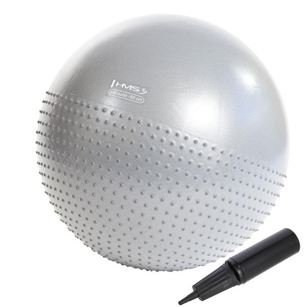 YB03 65CM LIGHT GRAY Gym Ball HMS
