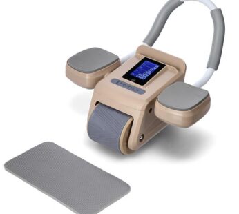 AUTOMATIC AB WHEEL FOR EXERCISING ABS MUSCLES KA08 BROWN AB WHEEL FOR EXERCISING ABS MUSCLES HMS