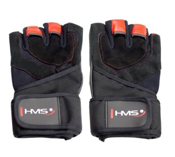 RST01 M SIZE M MEN’S FITNESS GLOVES HMS (black – red)