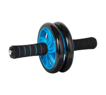 Double wheel, roller for abdominal exercises AB Wheel AB-2, REBEL ACTIVE