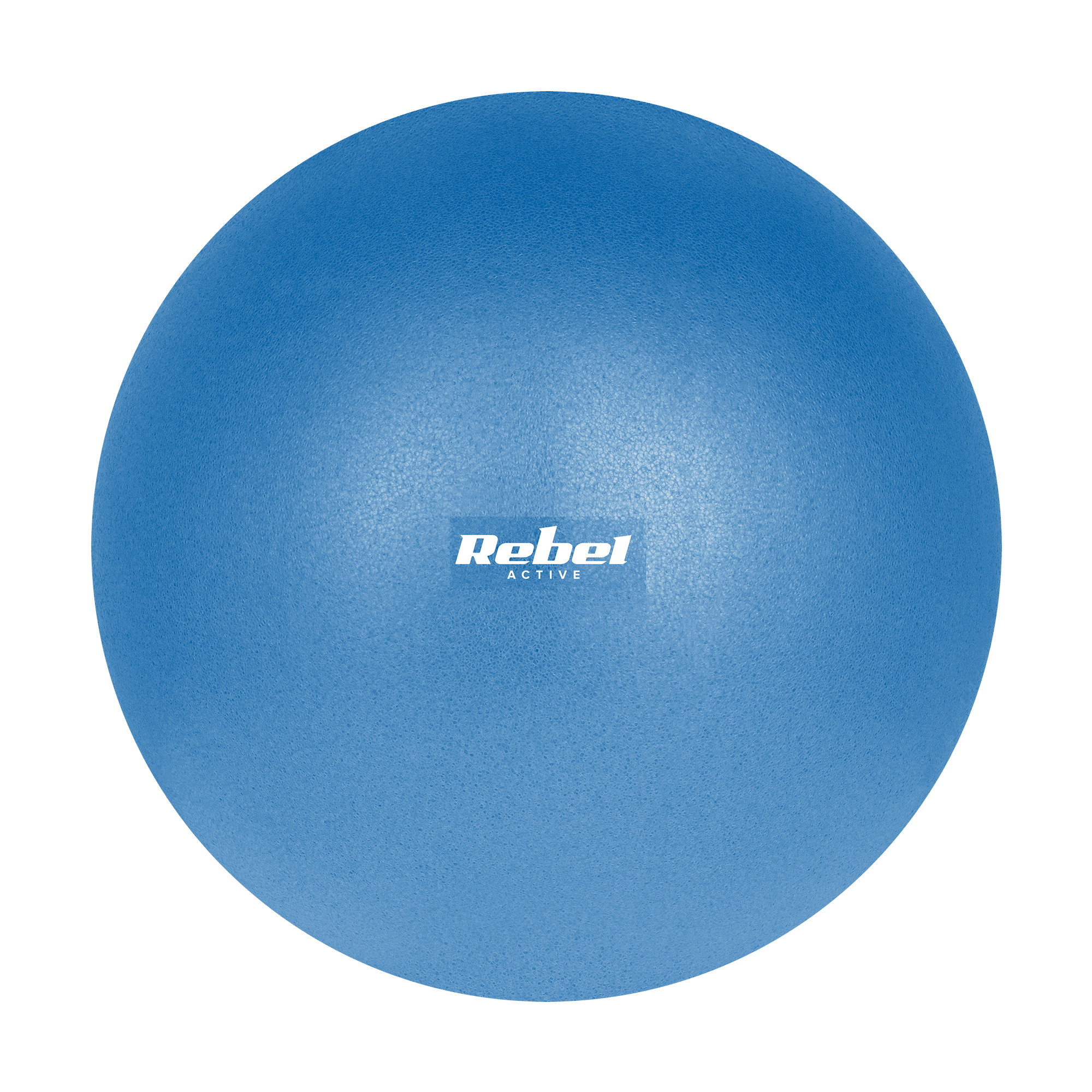 Mini Pilates ball for rehabilitation 25cm, blue, REBEL ACTIVE