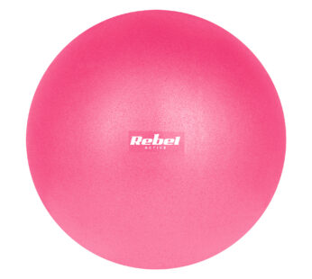 Mini Pilates ball for rehabilitation 25cm, pink, REBEL ACTIVE