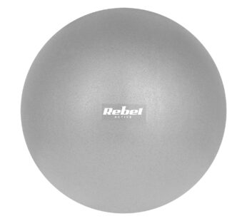 Mini Pilates ball for rehabilitation 25cm, gray, REBEL ACTIVE