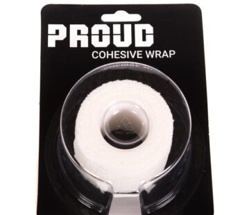 Training armbands COHESIVE WRAP PROUD : White – 25mm