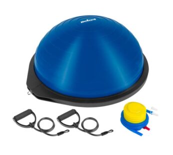 Half balance ball, balance trainer 46 cm + pump, REBEL ACTIVE