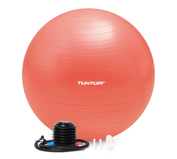 Exercise ball TUNTURI exercise ball 65cm, Explosion-proof, Rose gold