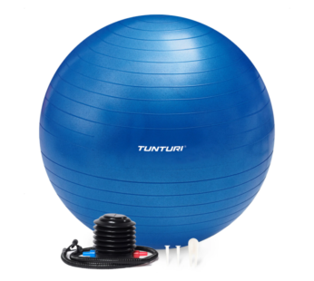 Exercise ball TUNTURI Gymball 75 cm, Anti-Burst, Blue